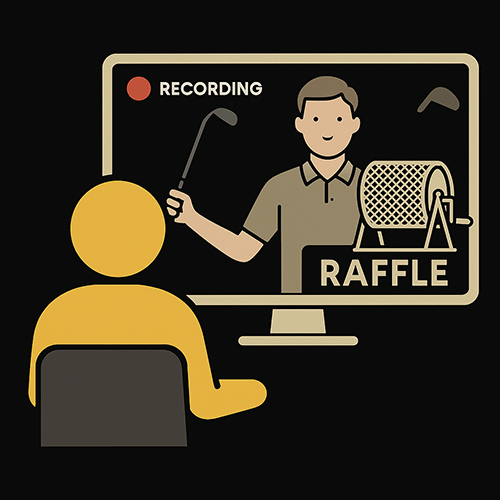Live Birdie Ticket webinar with drawing for golf gear